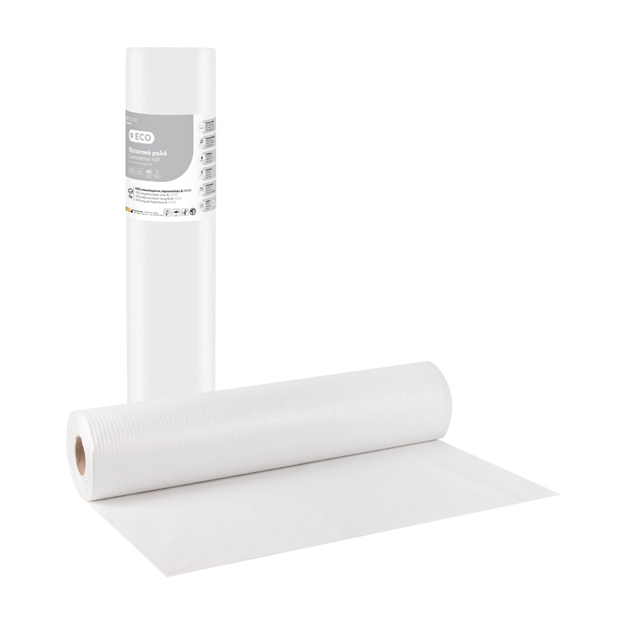 Soft Care Eco Standard 2ply Χαρτί & PE Εξεταστικό ρολό